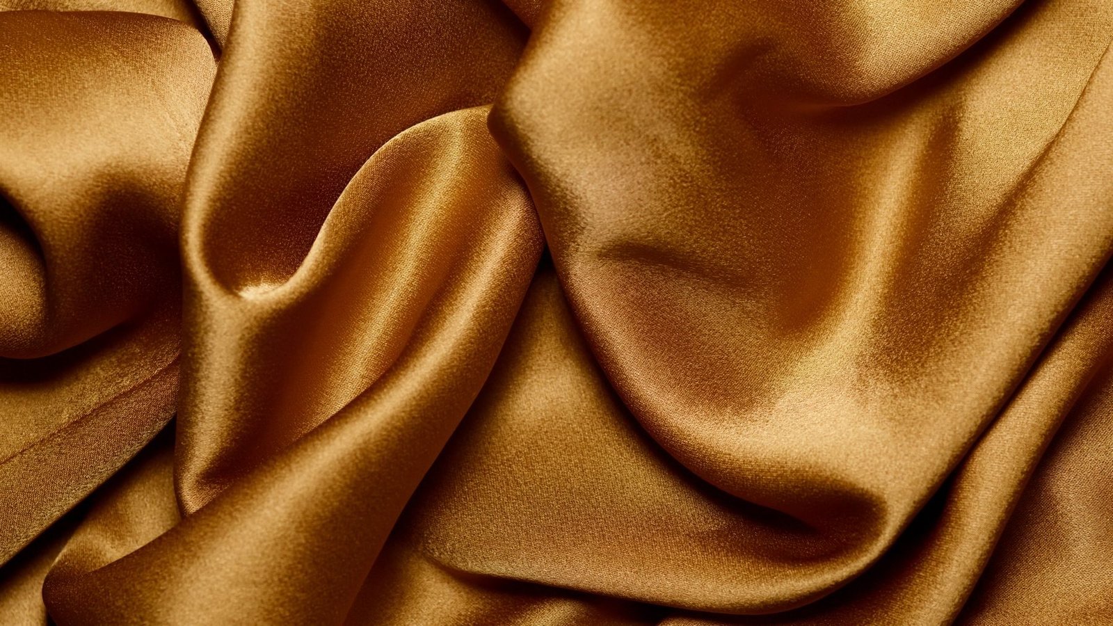 Gold silk catching the light